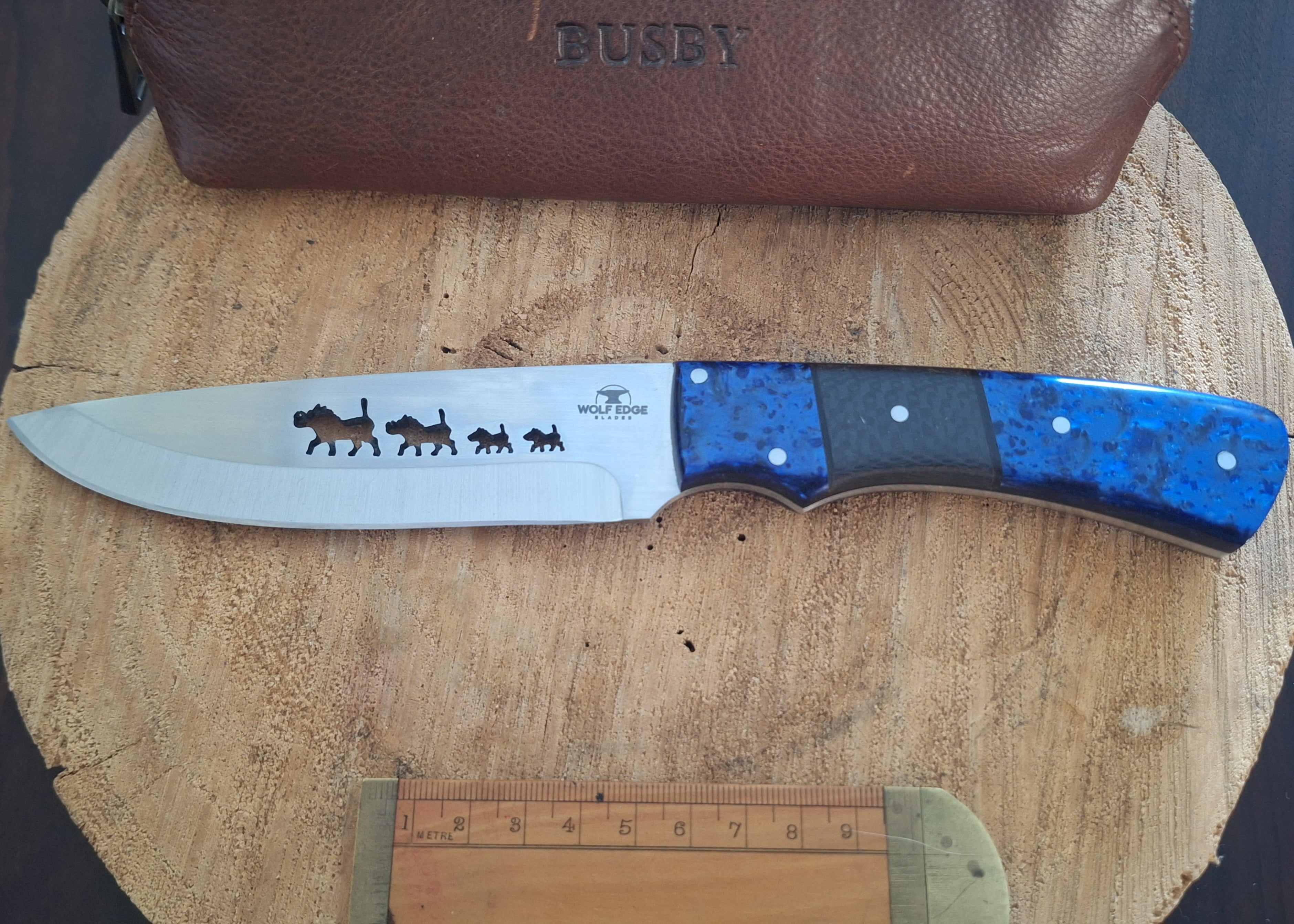 Arctic & Carbon Fibre Hunter (Copy) WolfEdge Blades