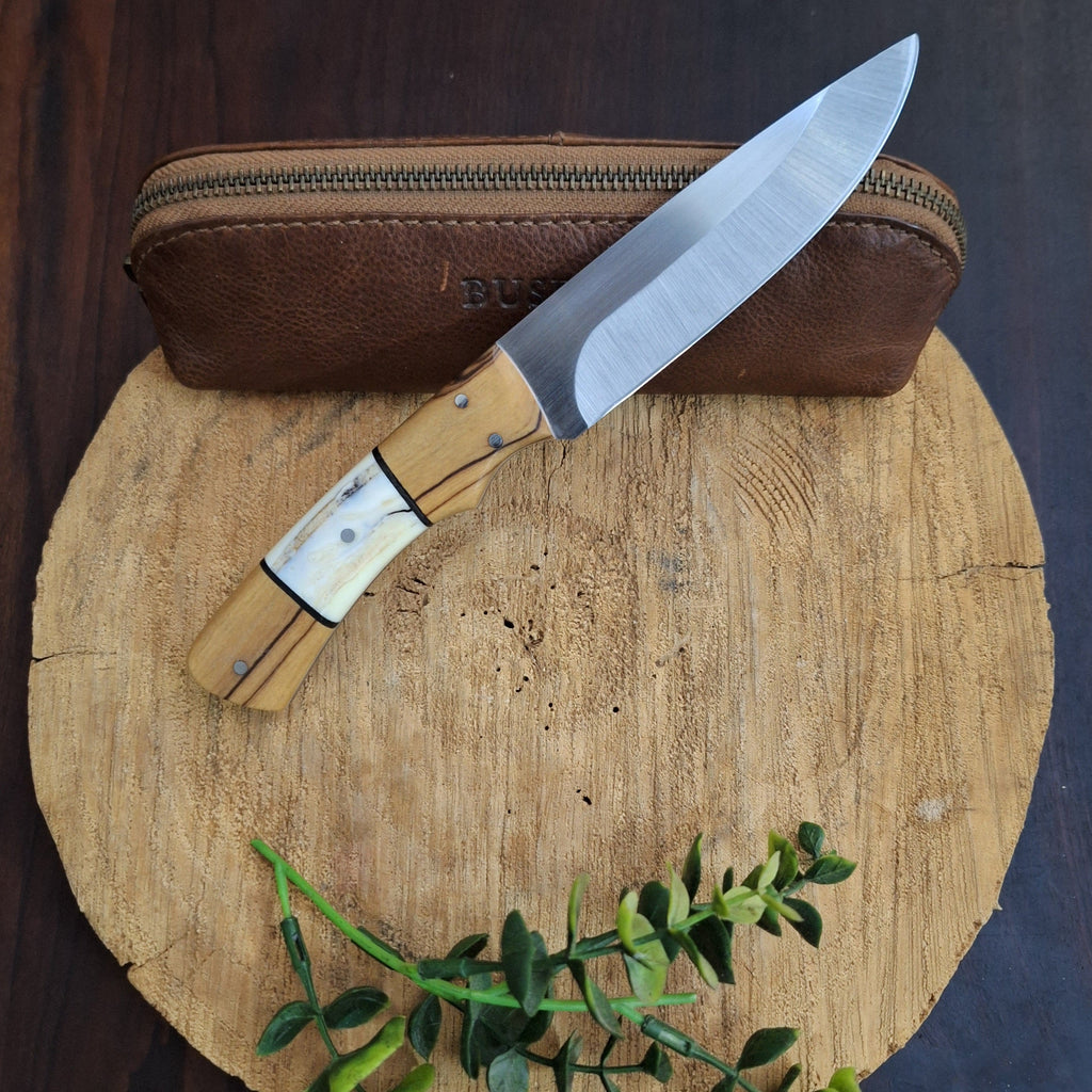 Wild Olive & Warthog Tusk Hunter WolfEdge Blades