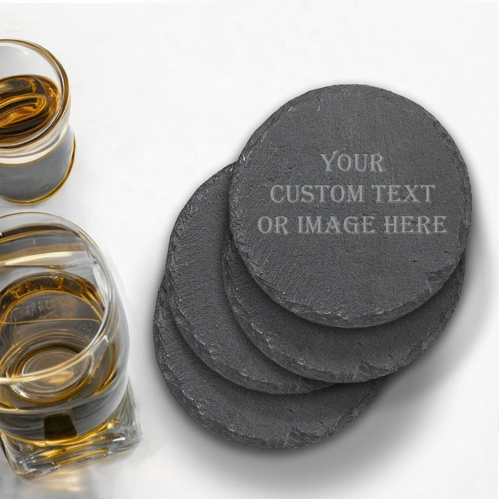 Slate Coasters WolfEdge Blades