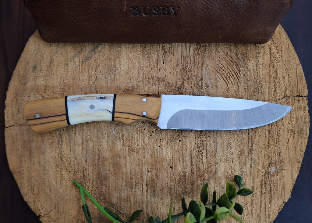 Wild Olive & Warthog Tusk Hunter WolfEdge Blades