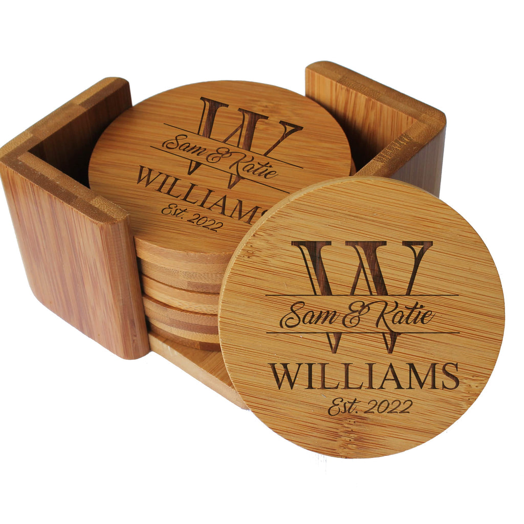 Wooden Coasters WolfEdge Blades